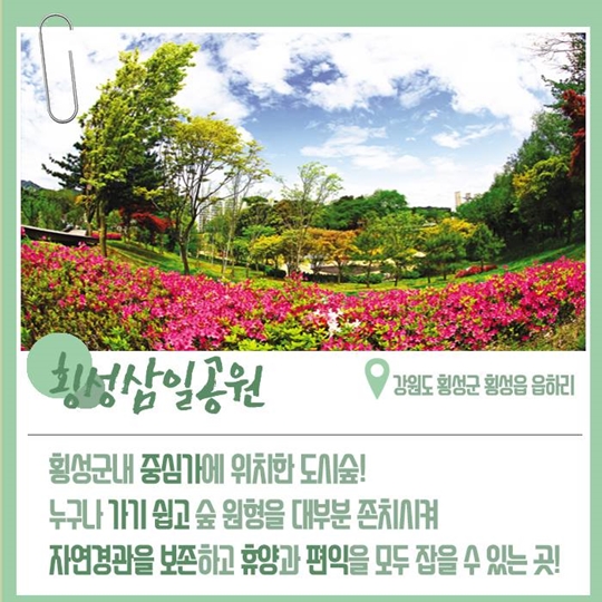 바쁜 도심 속의 여유, 우리동네 도시숲에서 즐겨요