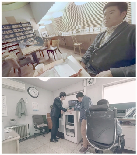 VR 웹드라마의 360도 영상 기술을 통해, 스마트폰으로 간편하고 재밌게 다양한 각도에서 드라마를 감상할 수 있다.