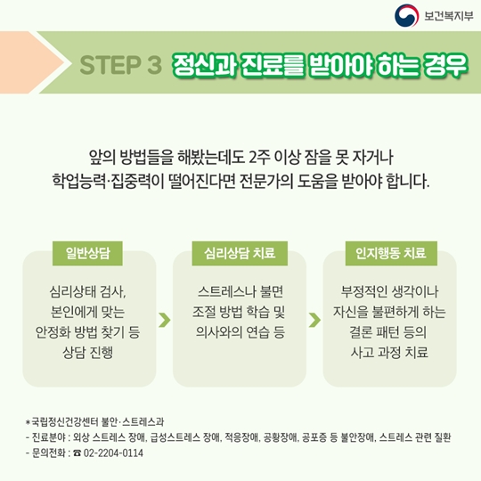 불안한 청년들을 위한 정신건강관리법