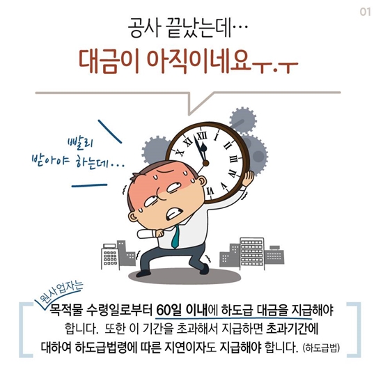 하도급 대금, 지연이자 제 때 안 준 화산건설(주) 제재