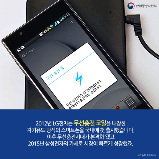 컵홀더에 넣어두면 무선충전이 가능해진다?