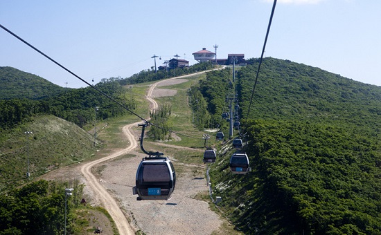 운탄고도에 쉽게 올라가려면 곤돌라를 이용하면 된다.