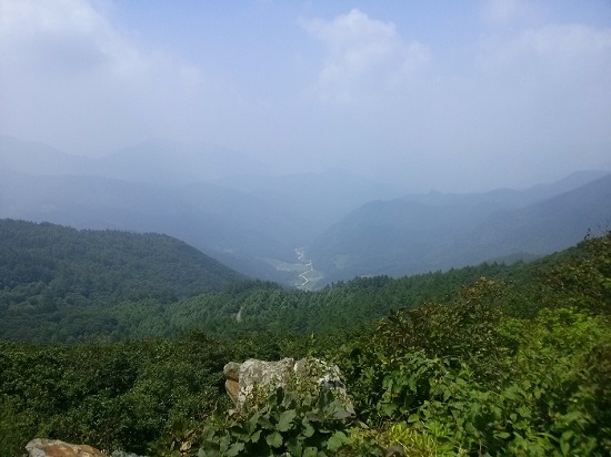 운탄고도는 해발 1,100m의 고지에 조성됐다.