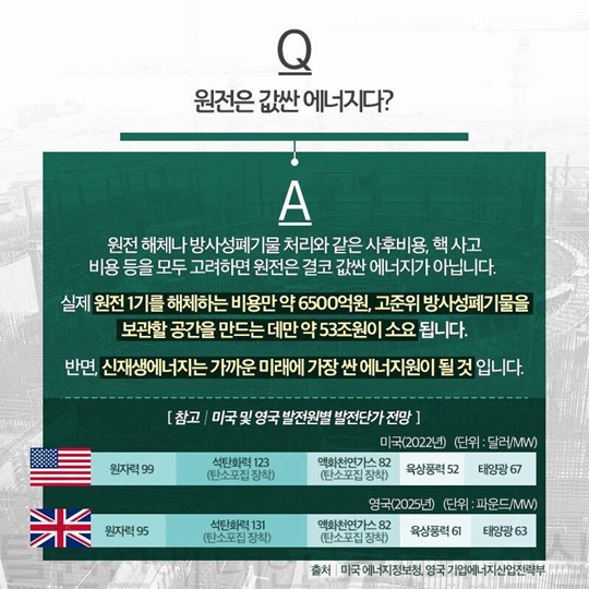 탈원전에 대한 오해와 진실3편