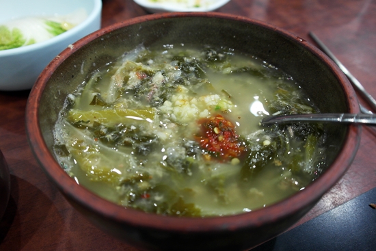 청도식 추어탕(경상북도).