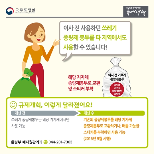 규제개선으로 환경호보 실천하기