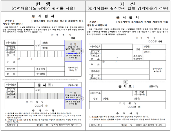 공무원 경력채용도 ‘블라인드 방식’으로