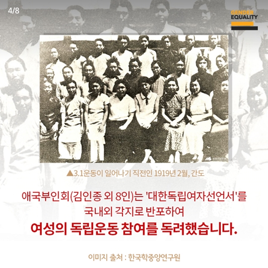 대한독립여자선언서를 아시나요