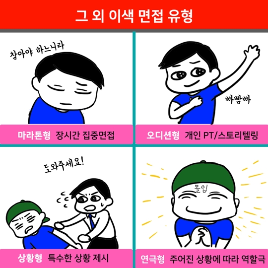 면접 어디까지 봐봤니