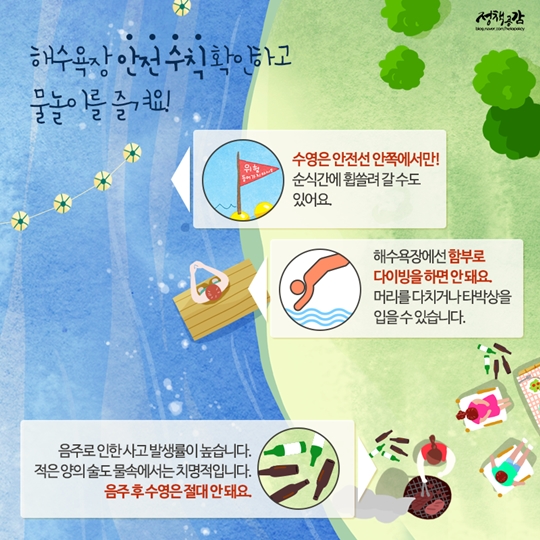 막바지 여름휴가를 떠나는 당신을 위한 안전 정보