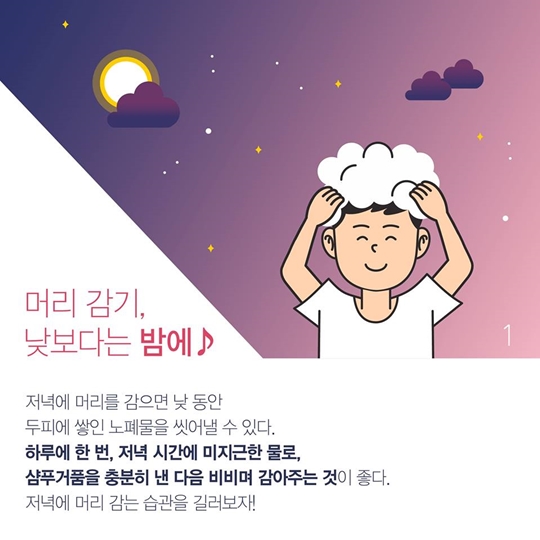 탈모 방지 꿀팁 다섯가지