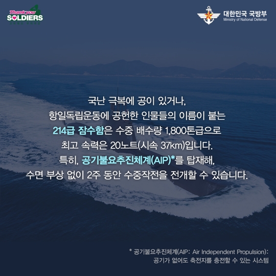 잠수함에 깃든 광복 영웅들