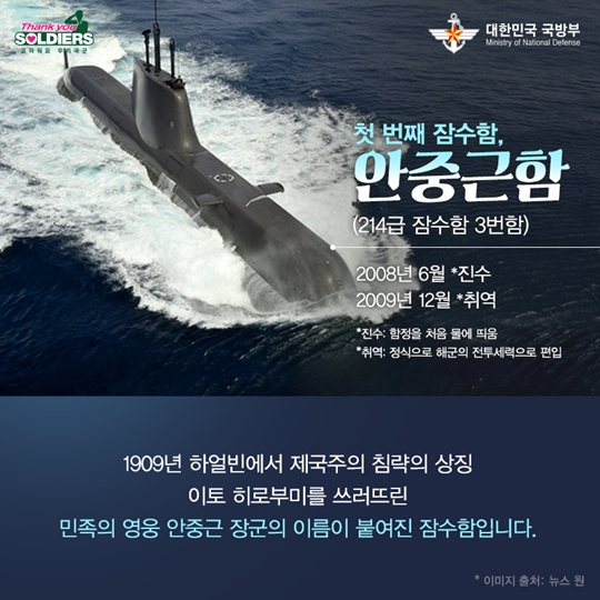 잠수함에 깃든 광복 영웅들