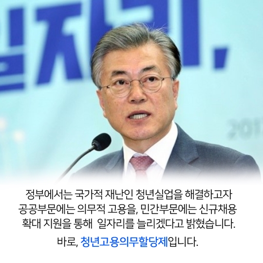 청년고용의무활당제