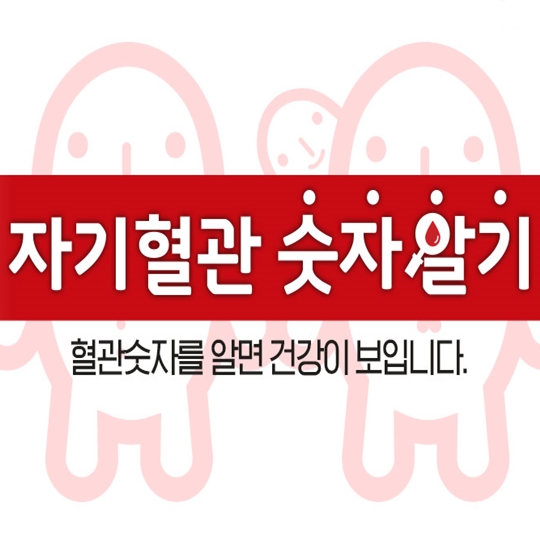 자기혈관 숫자알기