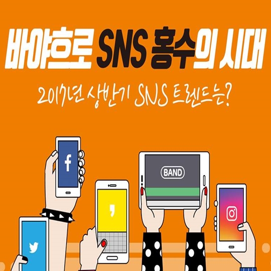 2017년 상반기 SNS 트렌드