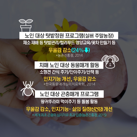 상처를 보듬는 치유 농업…치매 개선 효과