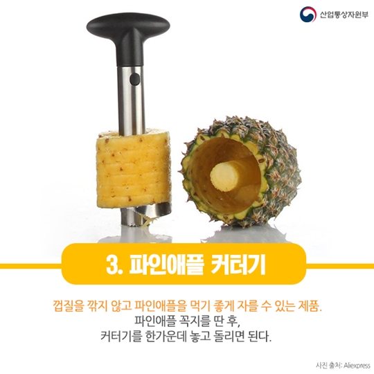 아이디어 과일 칼