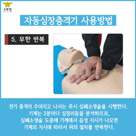자동심장충격기 사용법