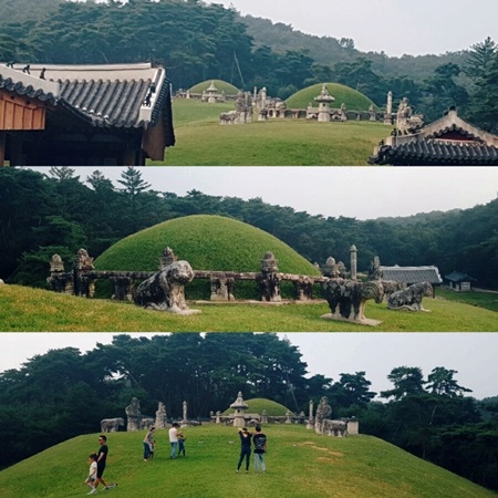여주 효종대왕 영릉.