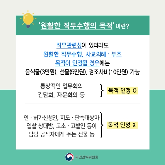 청탁금지법 일반국민편 허용