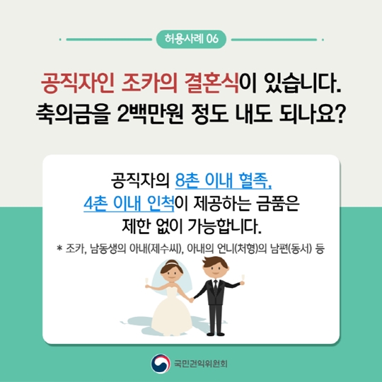 청탁금지법 일반국민편 허용