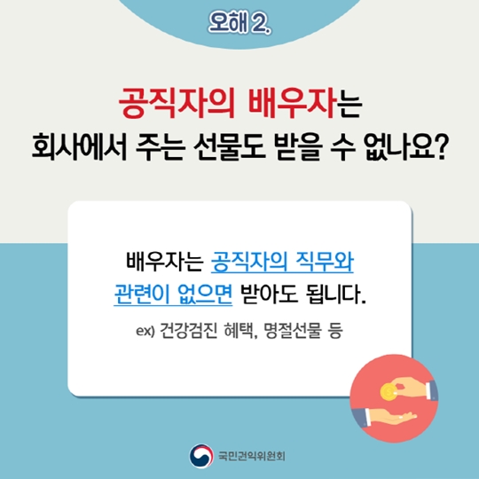 청탁금지법에 대한 오해 10가지