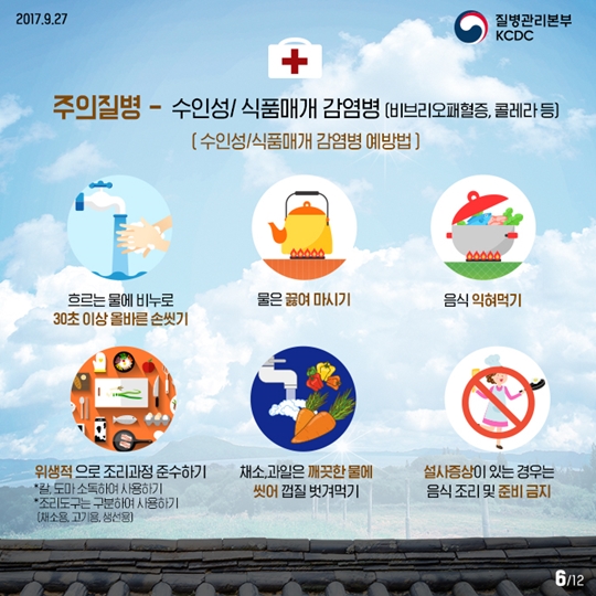 추석 명절 조심해야 할 감염병은