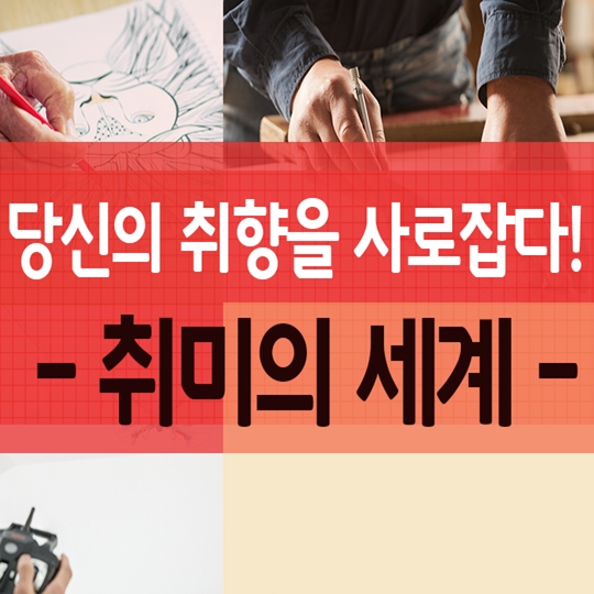 당신의 취향을 사로잡는 취미의 세계