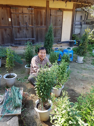 마을이야기를 해준 무섬마을 주실고택 주인 아저씨. 