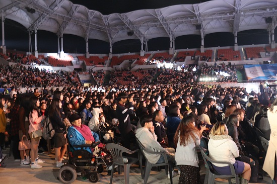 “꾼들아 평창가자” 2018 평창동계올림픽 응원! 청소년페스티벌이 열린 원주 따뚜공연장