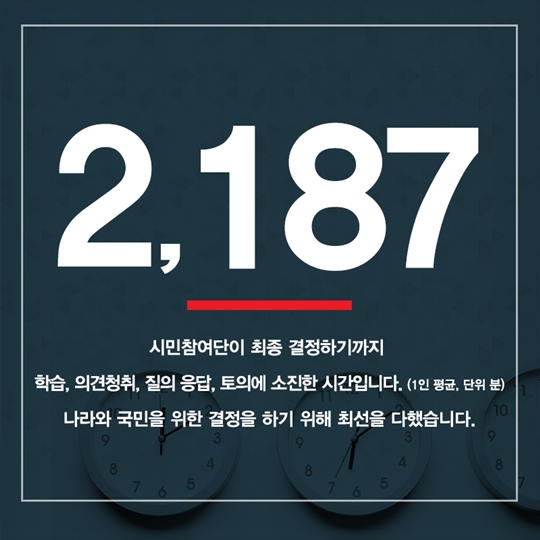 성숙한 대한민국을 위한 89일간의 여정