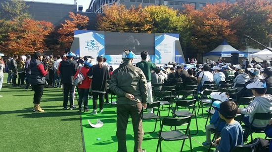 2017 수원 드론 페스티벌이 한창 진행 중이다.