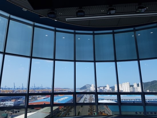 부산항만공사 부산항 신항 홍보관.
