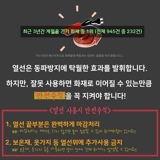겨울철 화재