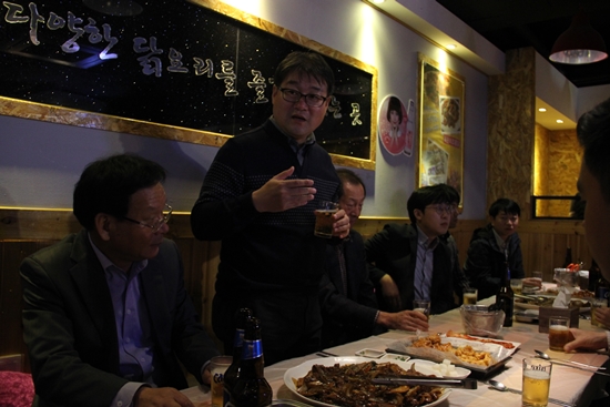 기획재정부 민상기 정책조정총괄과장이 인사말을 전하고 있다