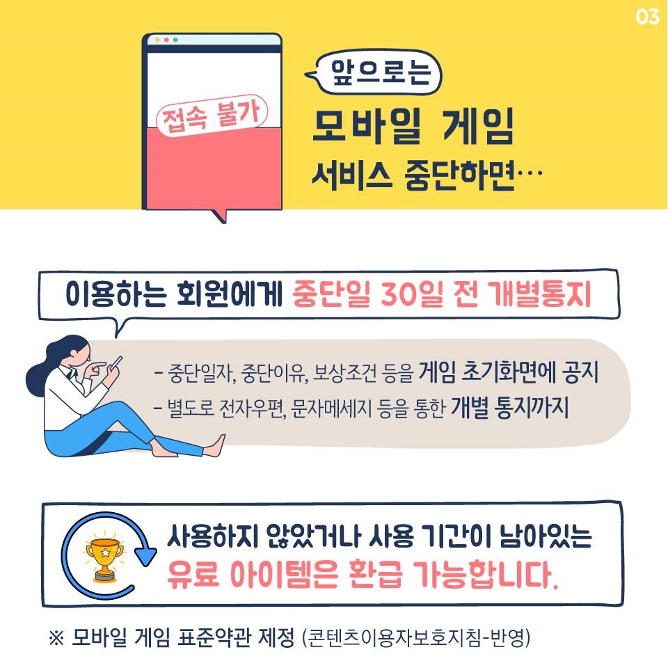 돈 주고 아이템 샀더니, 게임 서비스 중단?!