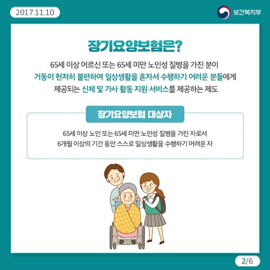 장기요양보험 보장성이 강화됩니다