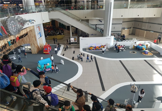 국립과천과학관 내부 전경