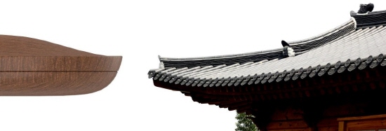 평창 동계올림픽 및 패럴림픽 메달 케이스를 옆에서 보면 한옥의 처마지붕과 유사하다.(사진=평창 동계올림픽 공식사이트)