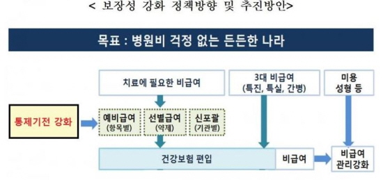 지난 8월, 정부는 건강보험 보장성 강화계획에 대해 발표했다.(출처=보건복지부)