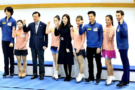평창동계올림픽에 출전하는 대한민국 피겨 국가대표 