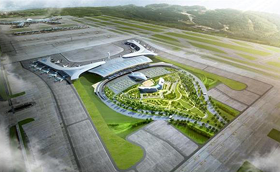인천공항 조감도.