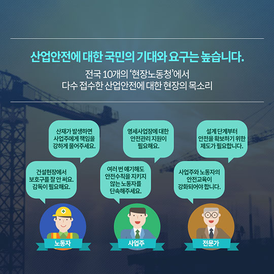 고용노동부 2018 업무보고Ⅱ 산업현장에서의 안전확보