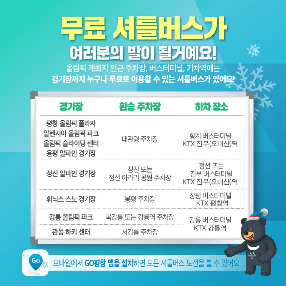 평창동계올림픽·패럴림픽 꿀팁 3가지…몰랐다면 지금부터!