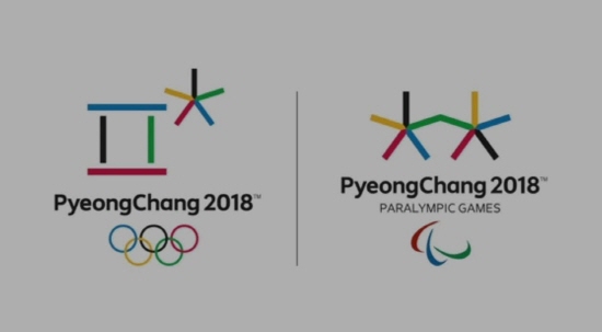 2018평창동계올림픽과 2018평창동계패럴림픽 엠블럼의 모습. 패럴림픽 엠블럼은 함께 가는 희망을 의미한다.(사진=2018평창동계올림픽홍보영상)