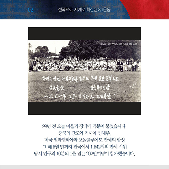 제 99주년 3.1절 기념사