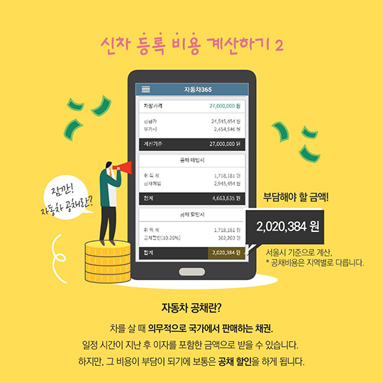 자동차 구매 부대비용 5분 만에 계산하는 법