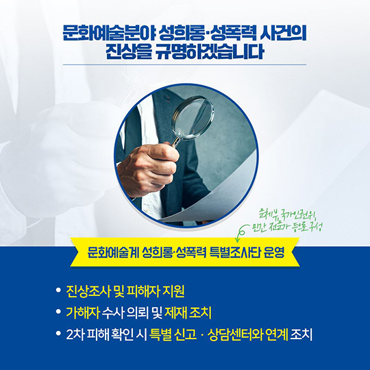 문화예술계 성희롱·성폭력 근절 대책