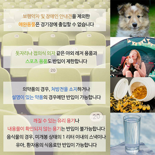 평창 패럴림픽 보러 간다면?…반입금지 물품 15가지